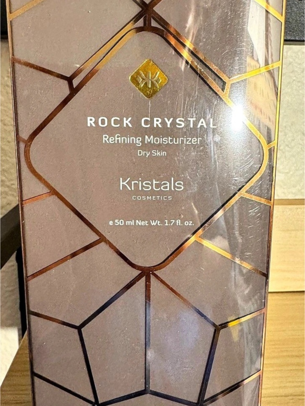 Kristals Cosmetics Rock Crystal Refining Moisturizer Dry Skin 50 ml NWT